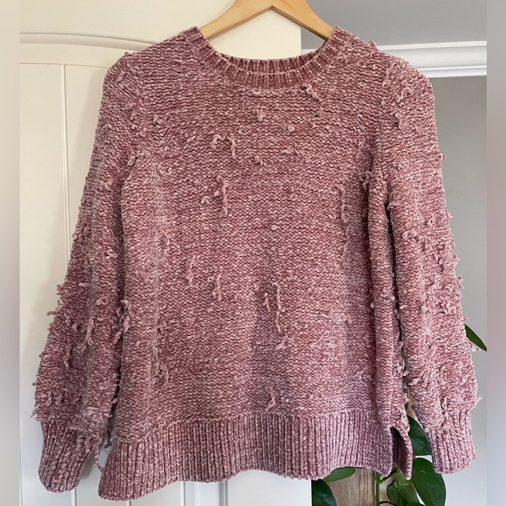 LOFT Women’ Blush Pink Super Soft Sweater size Medium